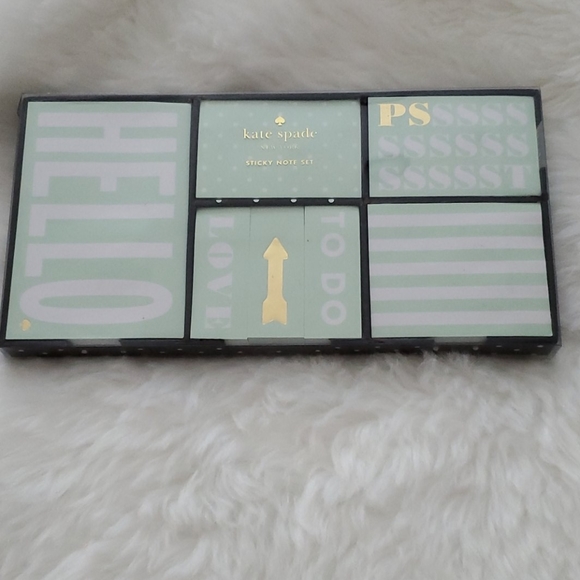 Kate Spade Sticky Notes Set